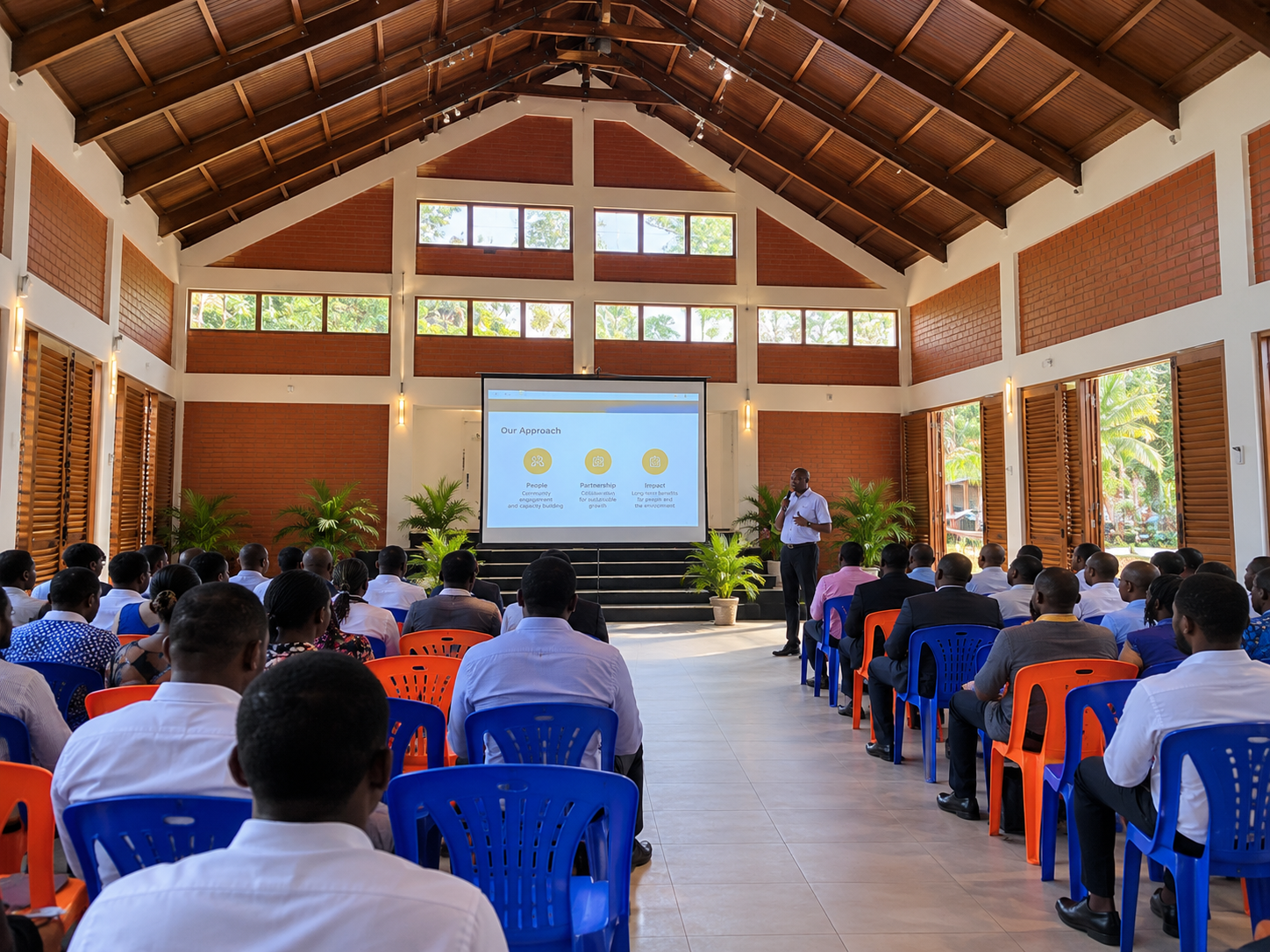 Inside the BokoBoko Event Center