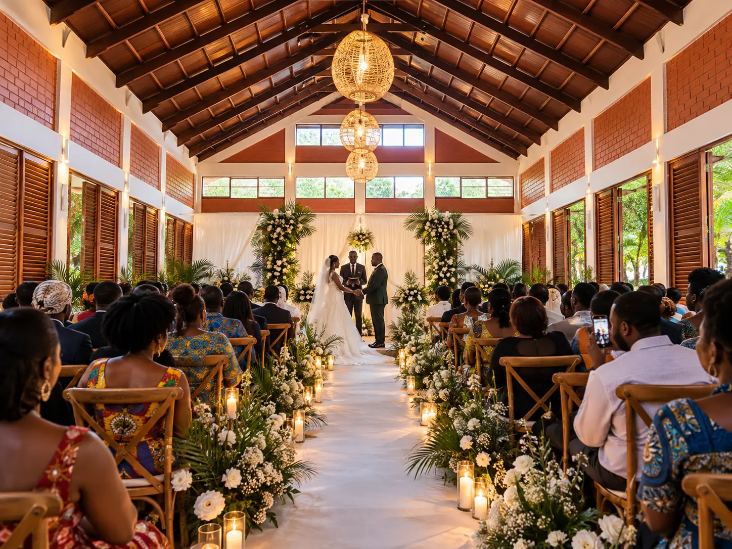 Wedding ceremony in the Event Center